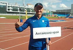 Директор по персоналу В.И.Заподойников   Чемпион России по легкой атлетике среди ветеранов